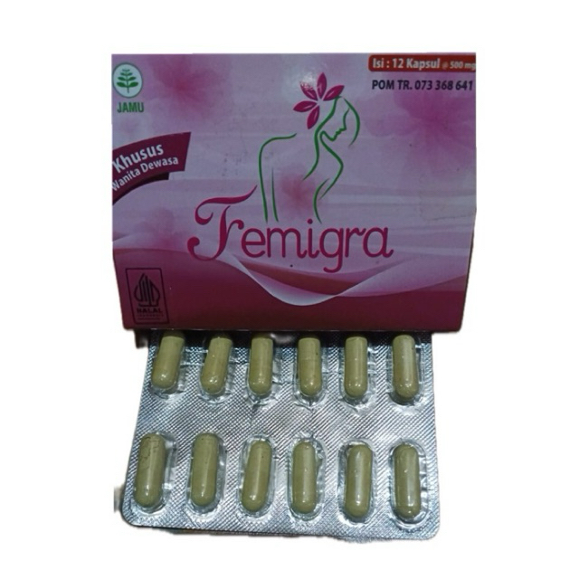 Femigra Kapsul Herbal Khusus Wanita
