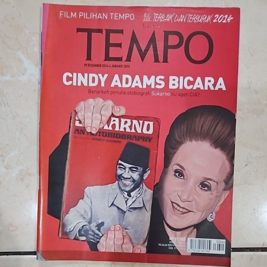 Majalah Tempo Terbaru Cindy Adams Bicara 29 Desember-4 Januari 2015