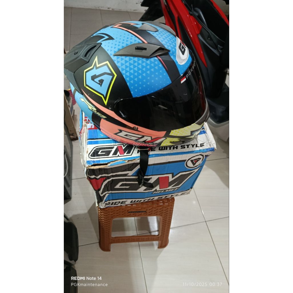 helm GM full face XL second