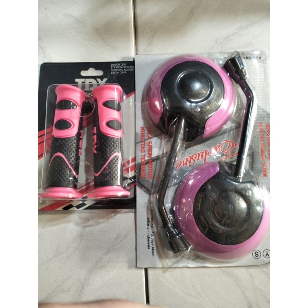 SPION Scoopy Fino Pink dan Hangrip TDX Pink