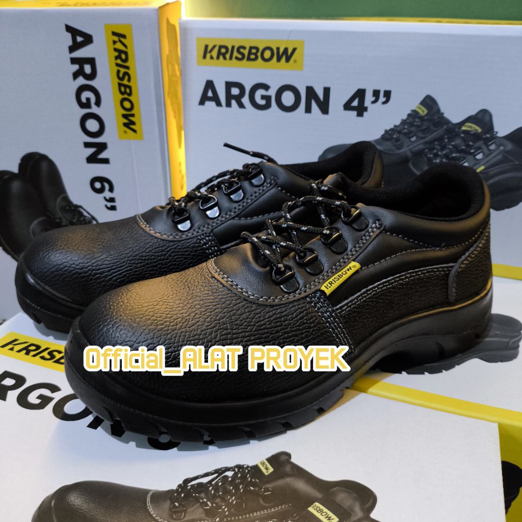 Sepatu Safety Krisbow ARGON 4" || Safety Shoes Krisbow ARGON 4" || Krisbow Sepatu safety ARGON 4"
