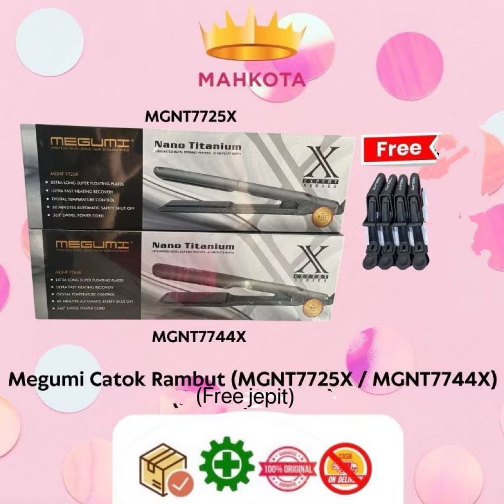 **Mahkotacosmetik**Megumi Catok Nano Titanium Expert Series