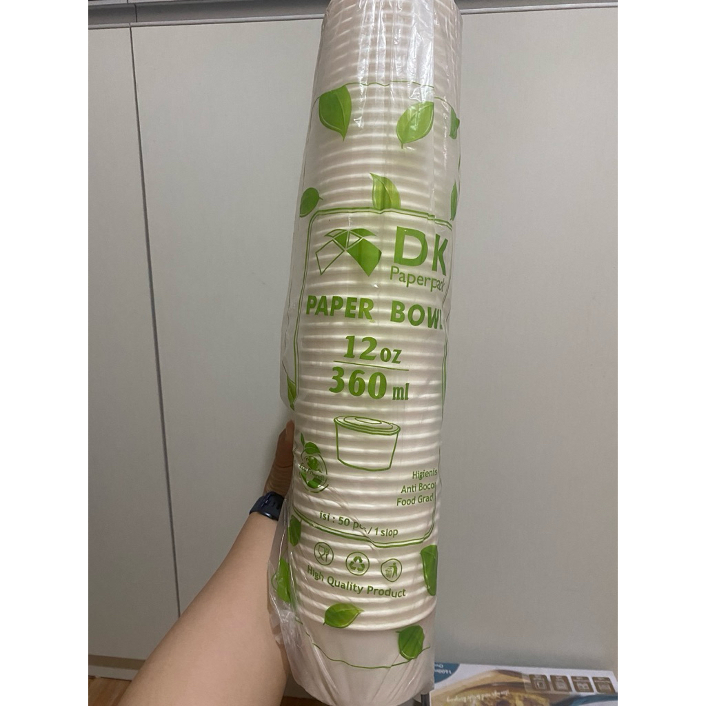 PaperBowl DK 360ml isi 50 pcs