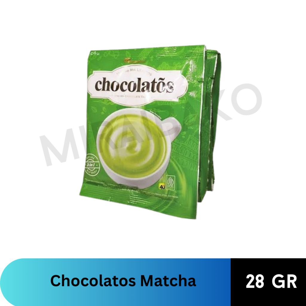 Chocolatos Matcha Renceng isi 10