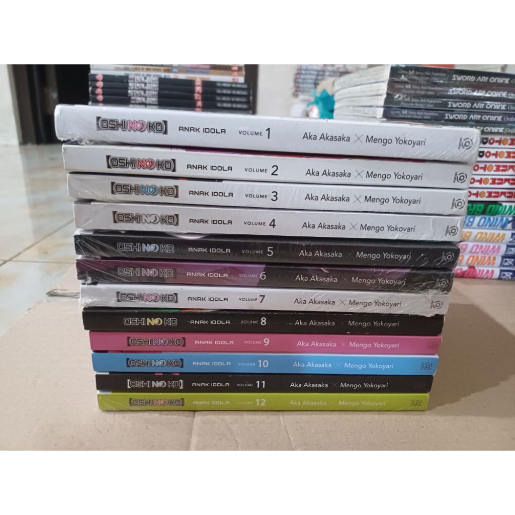 komik oshi no ko 1-12