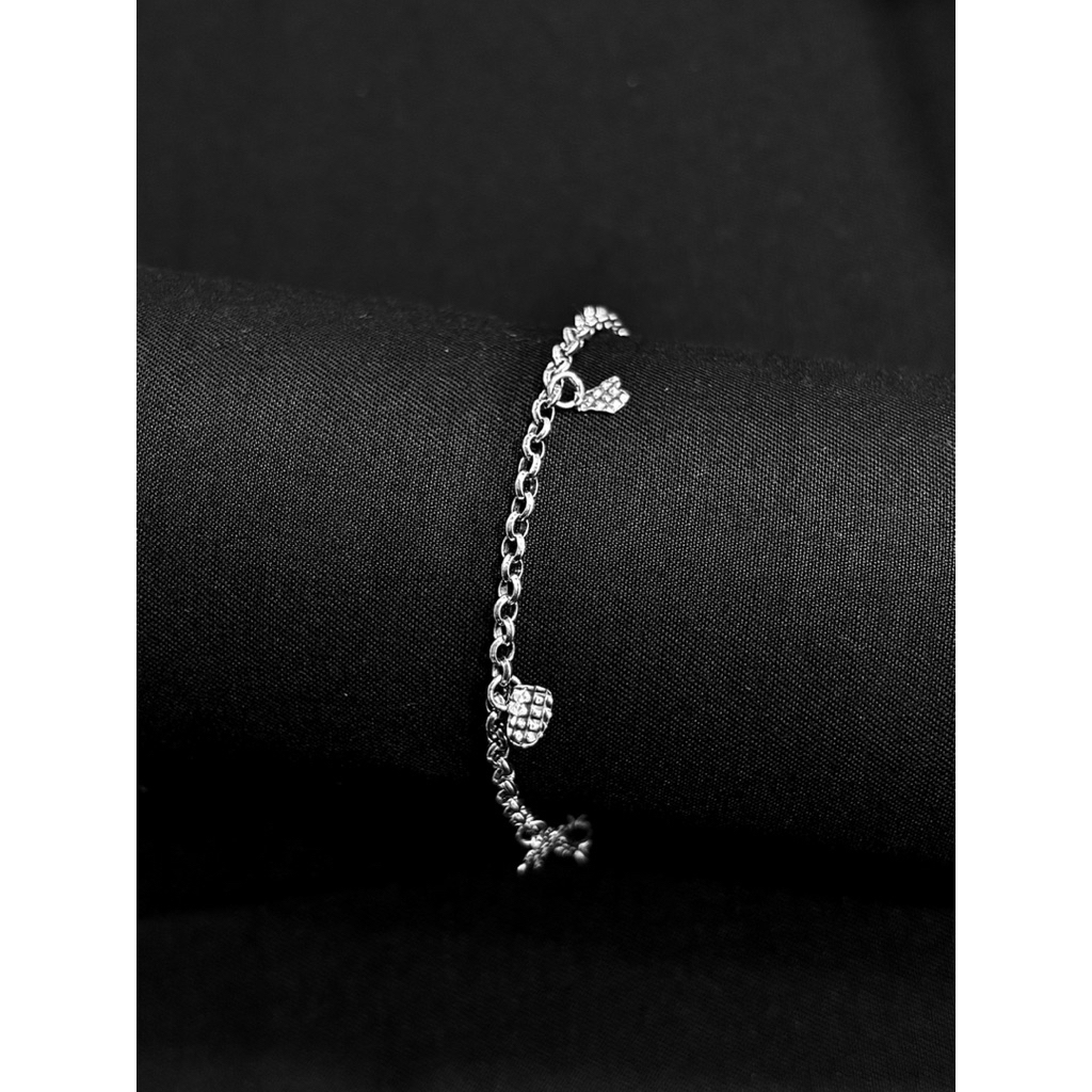 Gelang silver S925 - Abstract charm