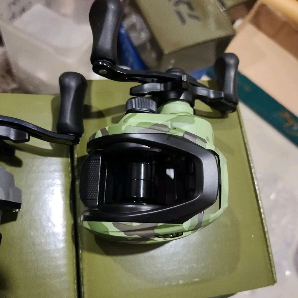 reel baitcasting daiwa PR 100 H L left hand overhead bc army