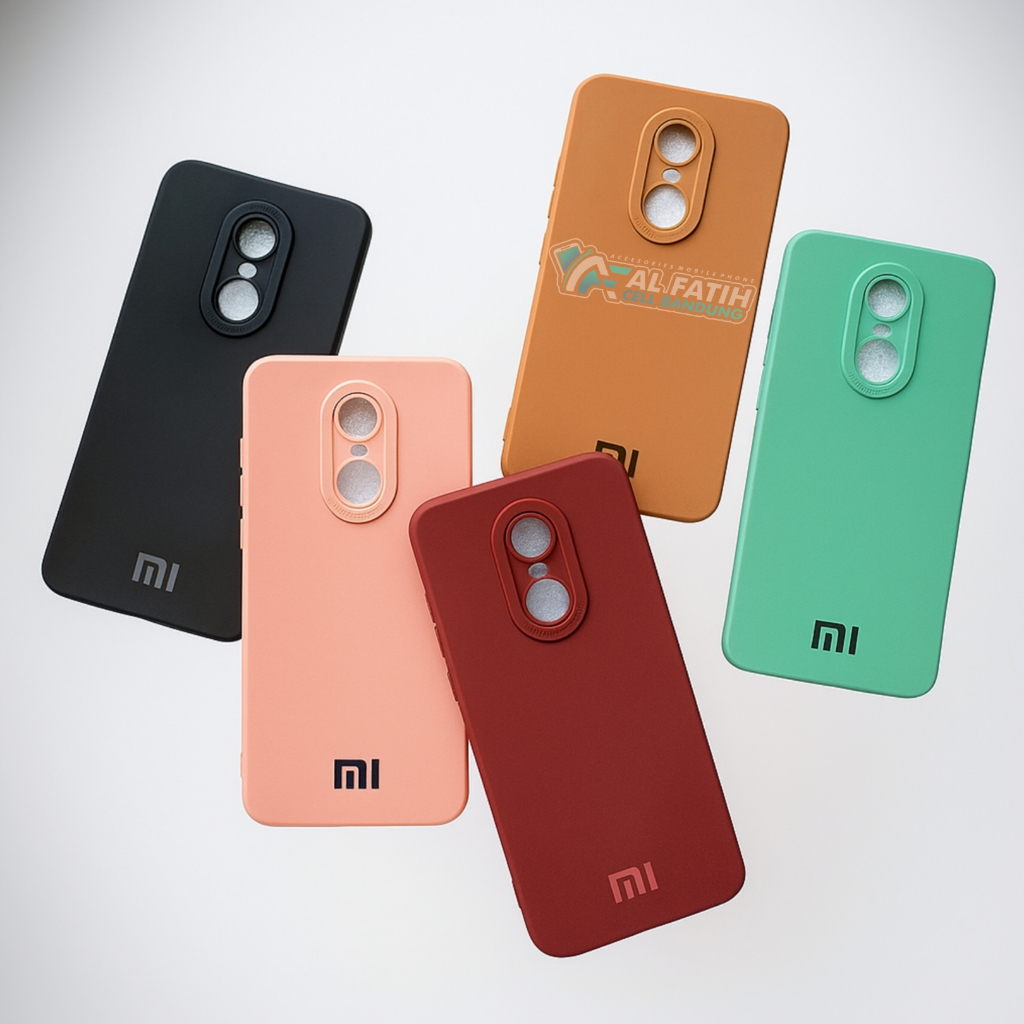 Case Xiaomi Redmi 5 / Redmi 5 Plus Softcase Pro Camera - Case Polos - Casing Macaron - Silikon Hp - 