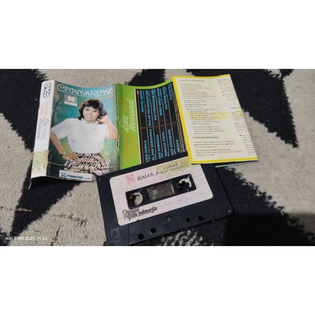 kaset pita lies meinawati / cintanya remaja