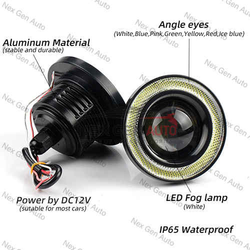 PRODUK BARU Sepasang Lampu Led Foglamp Angel Eyes Mobil Avanza Xenia Calya Sigra Agya Vios Etios