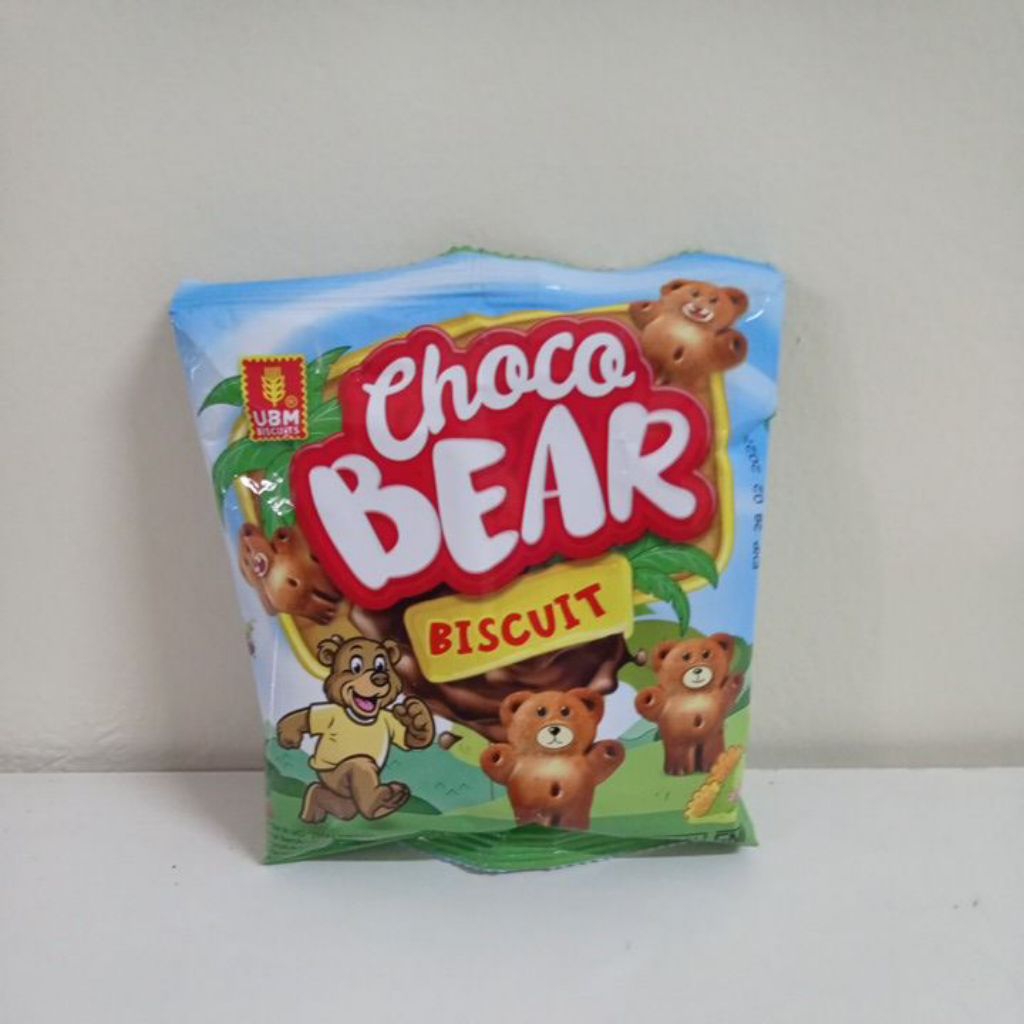 UBM CHOCO BEAR BISCUIT 40GR