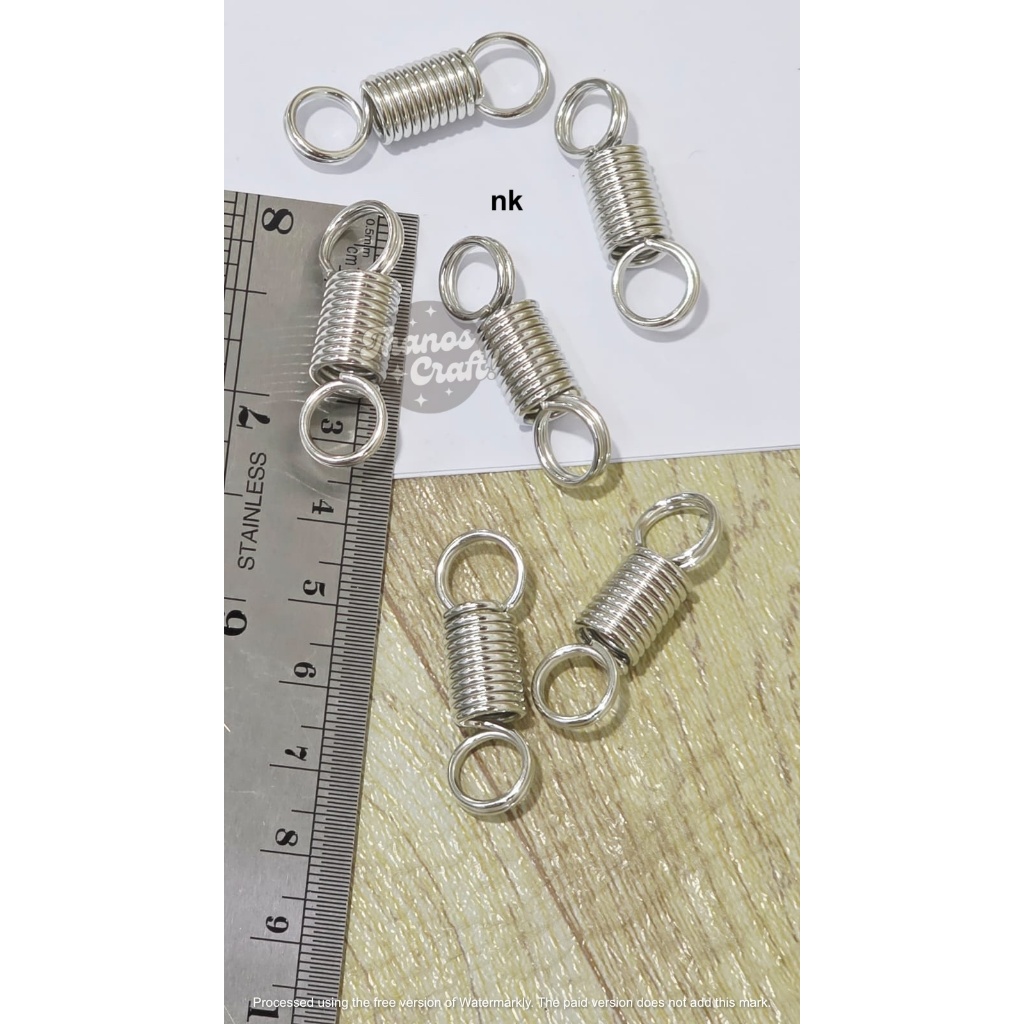 SPRING PER TARIK ELASTIS STAINLESS DIY /SAMBUNGAN DIY / PCS