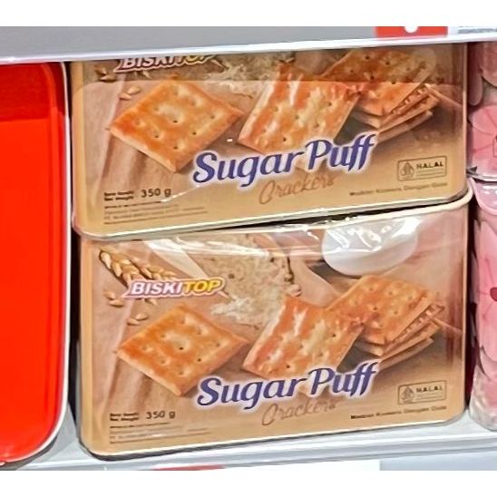 Biskitop Sugar Puff – Biskuit Manis Renyah, Teman Ngopi yang Pas ☕