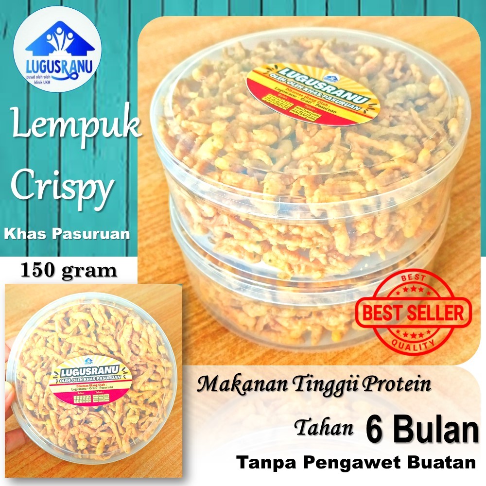 Lempuk Krispy Lempuk Goreng Original  150 gram