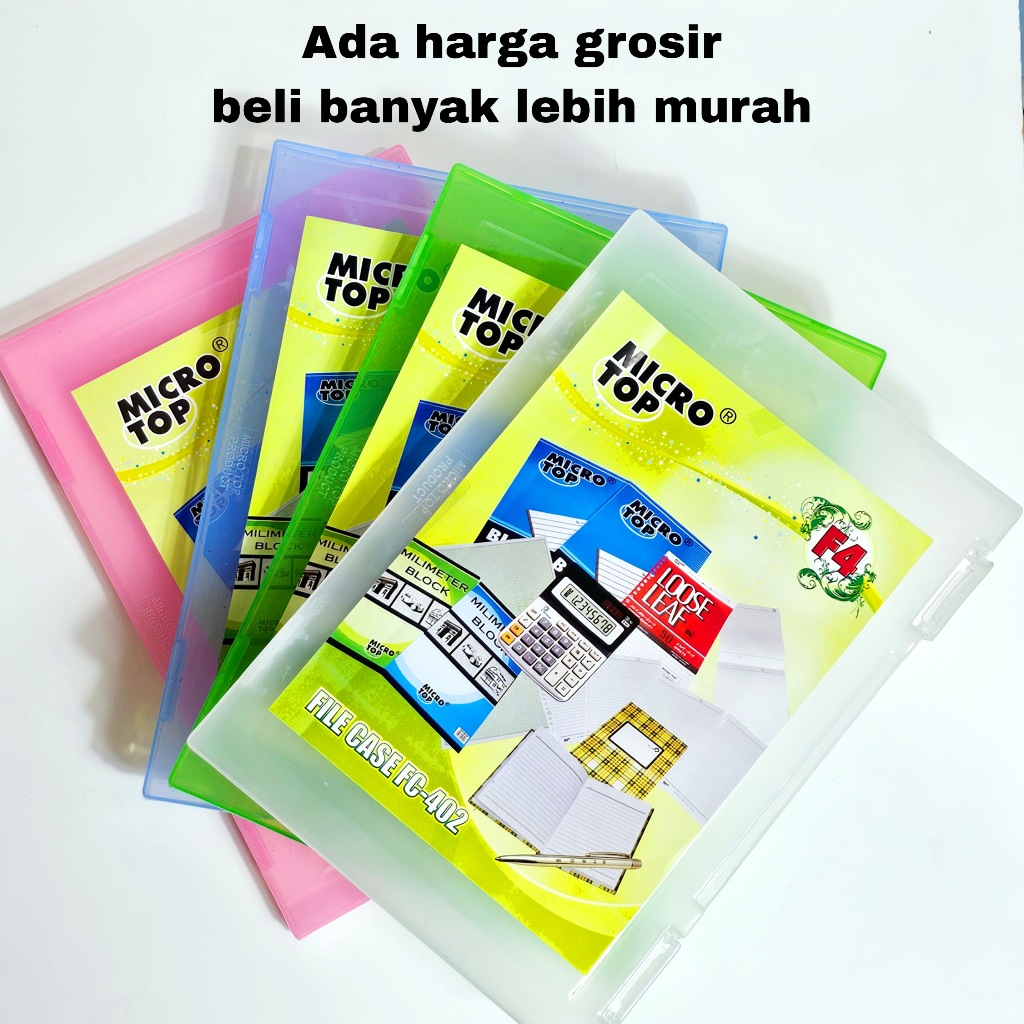 MJ Map File Case MICROTOP 402 / Map Dokumen Case / Map Dokumen / Map File/File Holder/Hard Case