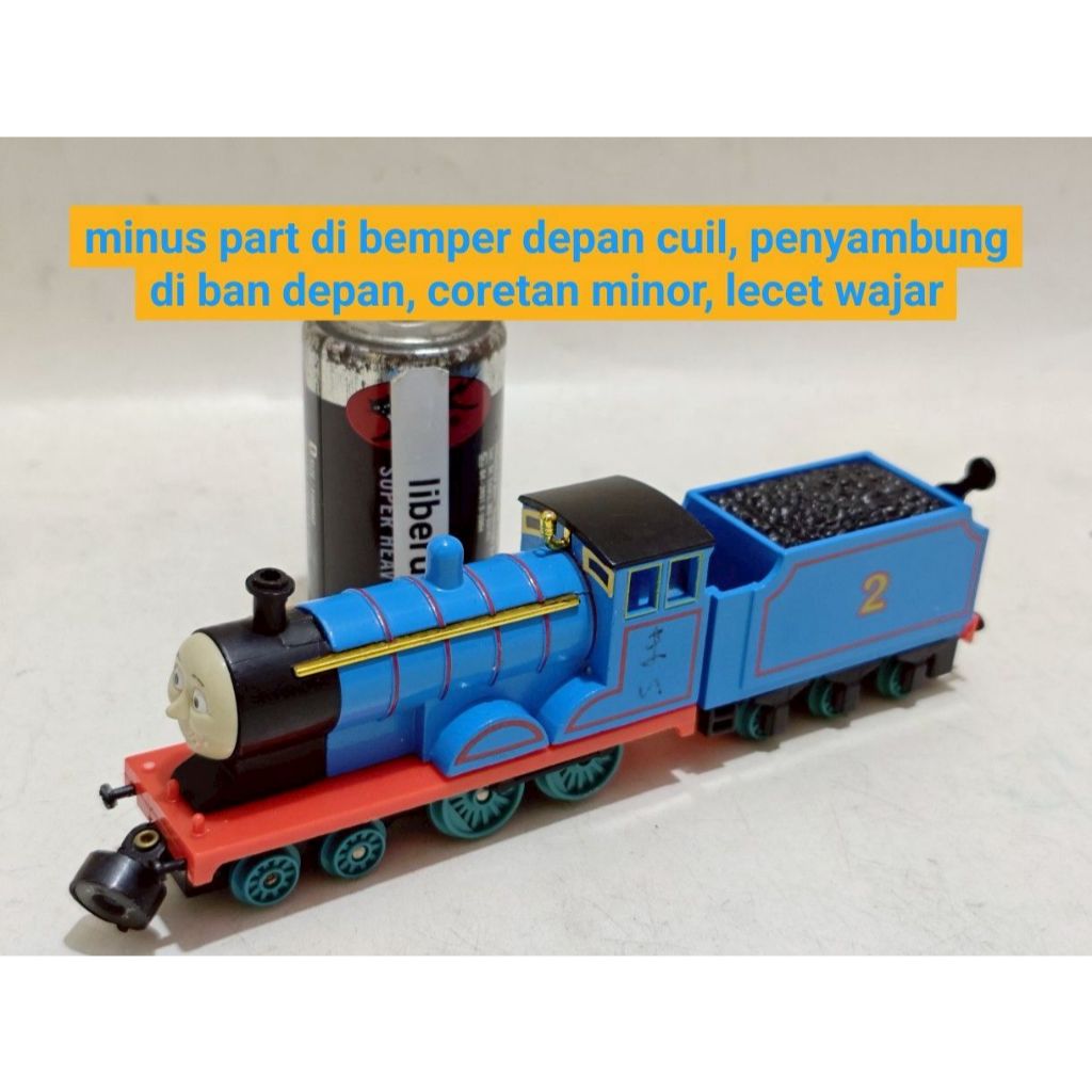 Rare vintage bandai diecast Thomas & friends edward plarail shinkansen train miniature character mag