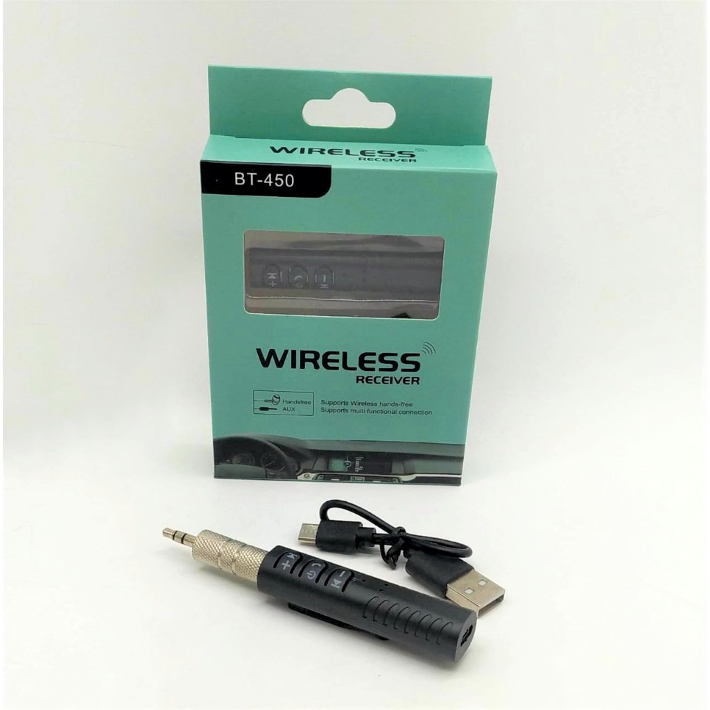 BLUETOOTH AUDIO RECEIVER BT450 BLUETOOTH AUDIO RECEIVER BT450 BLUETOOTH AUDIO RECEIVER BT450