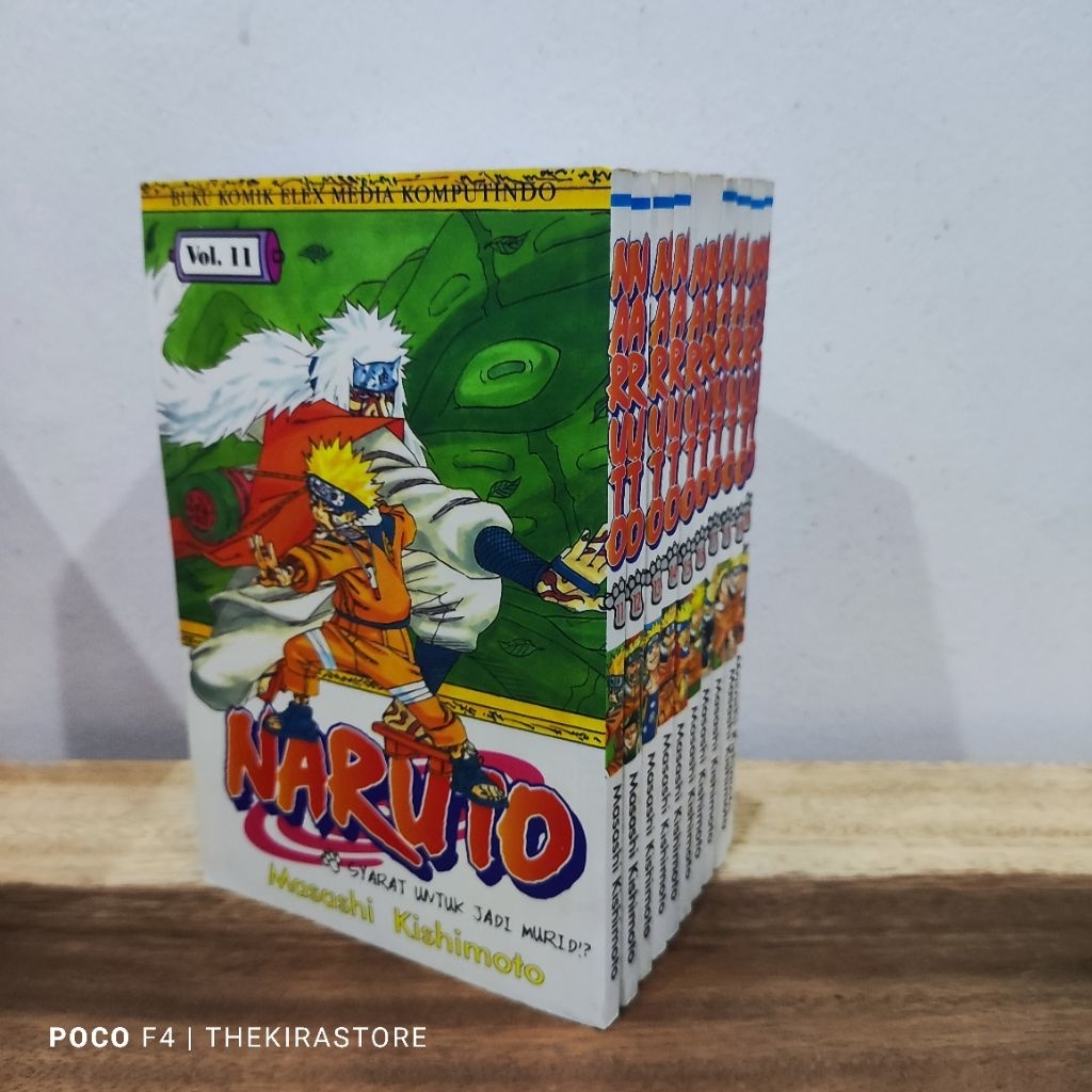 Komik Naruto Set 11-20 (preloved)