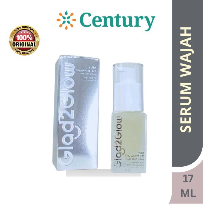 GLAD2GLOW YUJA DARK SPOT 377 SERUM 17ML / SERUM WAJAH / PERAWATAN WAJAH/ DARK SPOT