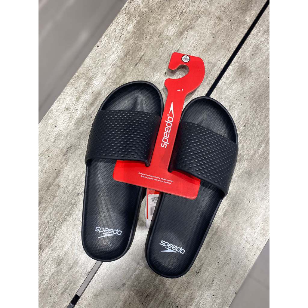 Sandal cowok slide karet Speedo size 39