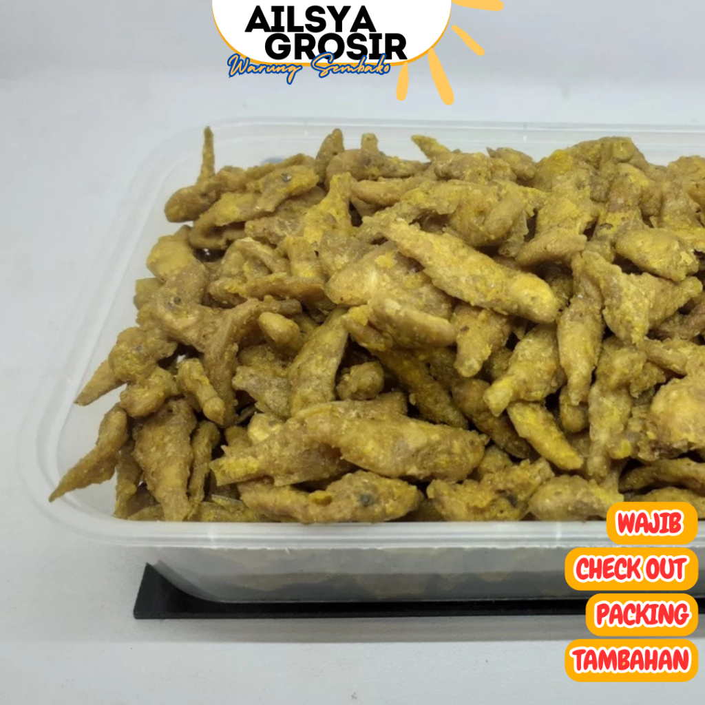 Ikan Wader Crispy Gurih Renyah Kres Kres 1 Kg - Cemilan Sehat