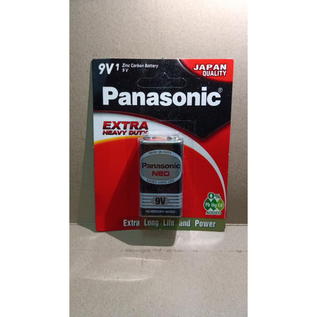 7573 baterai batrai battery kotak mic wireless panasonic neo 9v 9volt