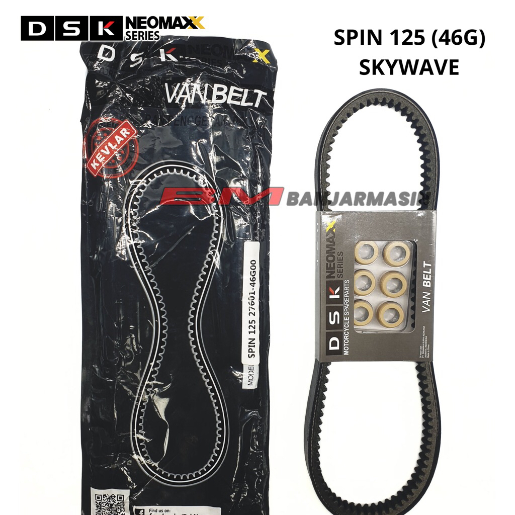 VANBELT + ROLLER SPIN 125 / SKYWAVE DSK NEOMAXX