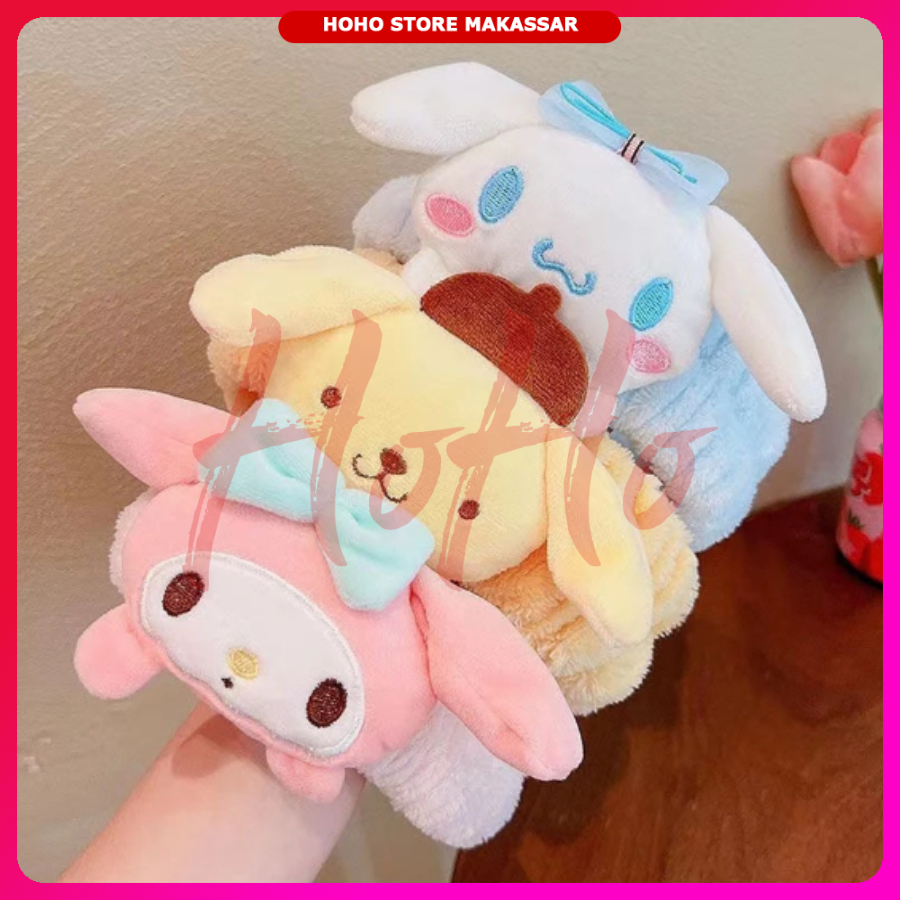 Headband Karakter SANRIO Bandana Makeup Bando Mandi Lucu - BMP2