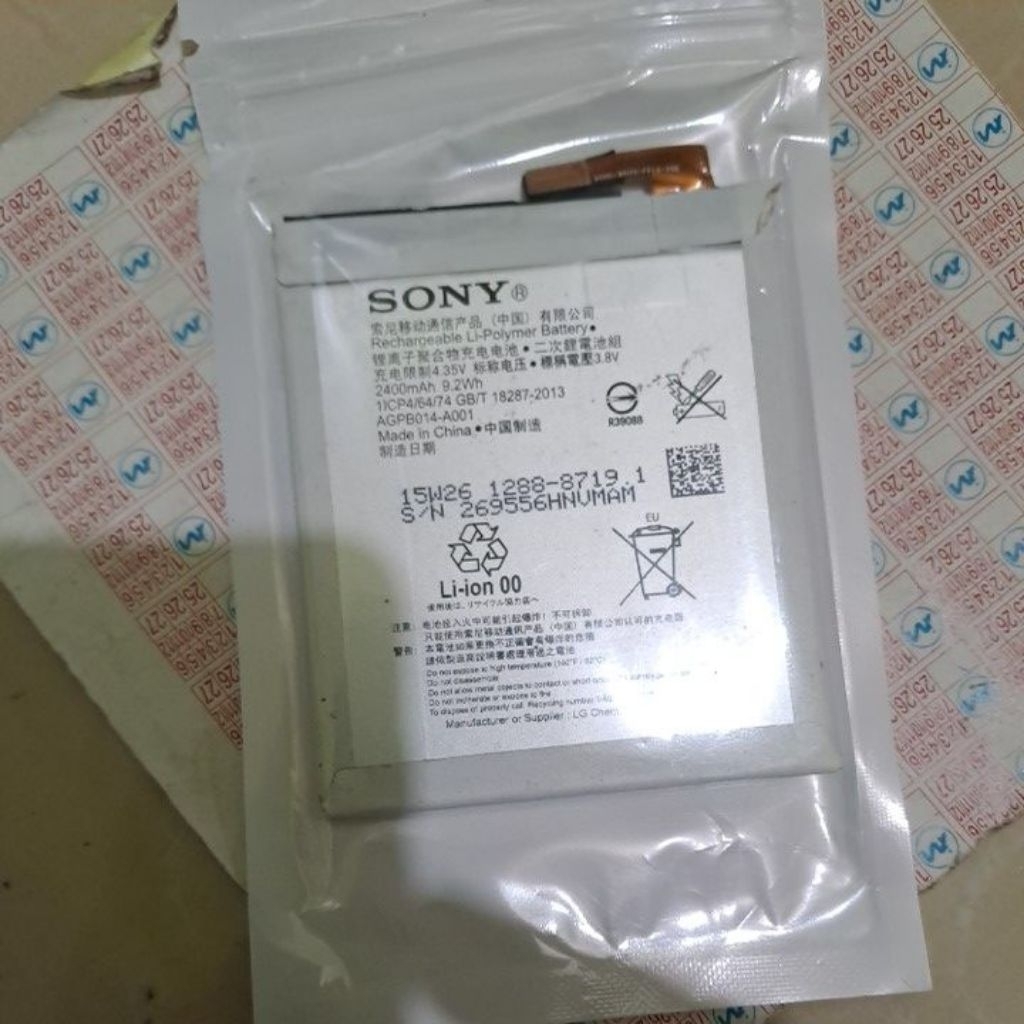 batre ori bekas sony