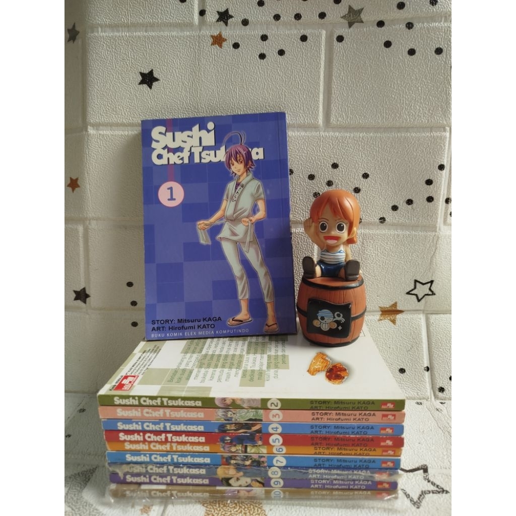 Komik Sushi Chef Tsukasa 1-10 Set-1