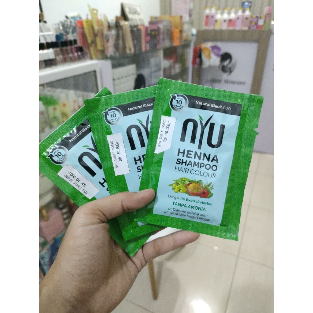 shampo semir NYU IMPLORA semir hair color pewarna rambut
