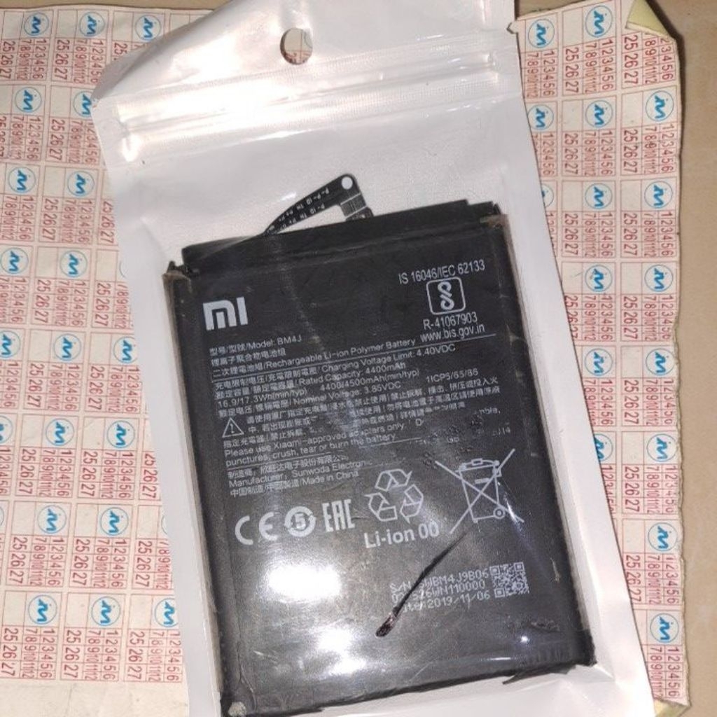 batre ori bekas BM4J