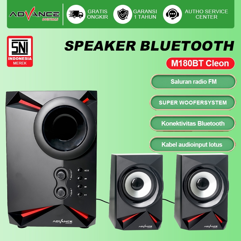 Advance 45W Speaker M180 BT Cleon / bluetooth Speaker Bass Xtra Sound
