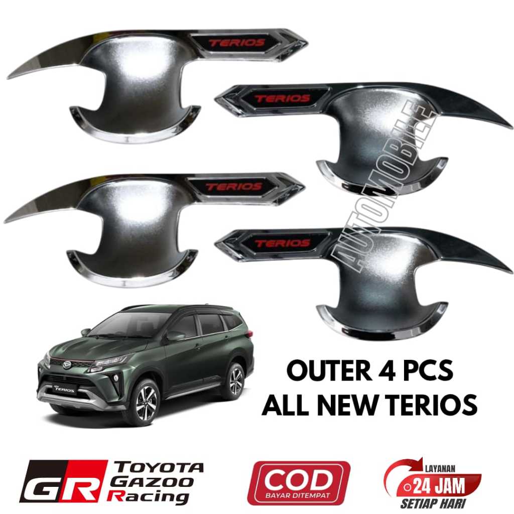 OUTER HANDLE COVER ELEGANT ALL NEW TERIOS 2018-2021 CHROME