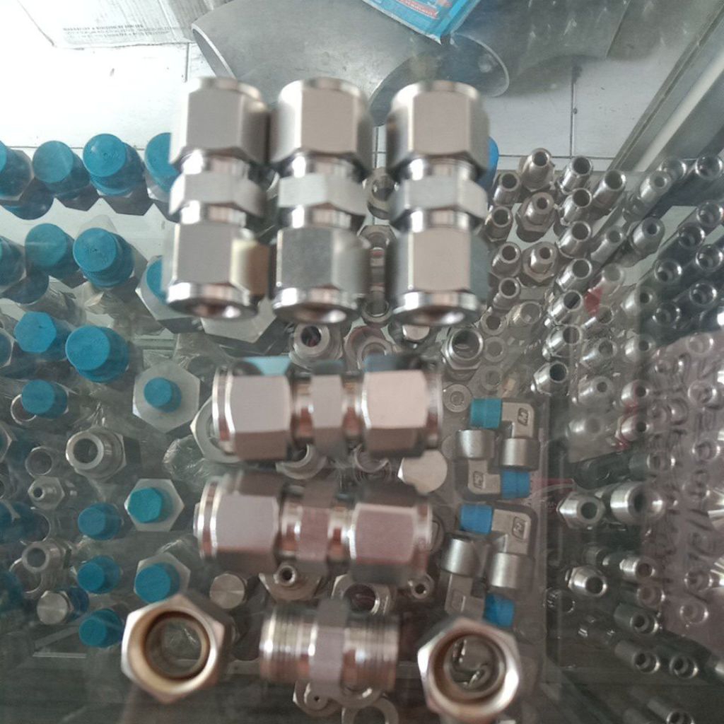 Union Connector 1/2" OD SS316 DK-LOK