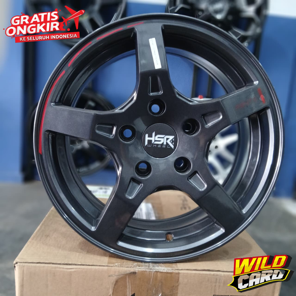 Velg Mobil Ertiga Wuling Cortez original HSR PENTE R15 ET42 Rata Body
