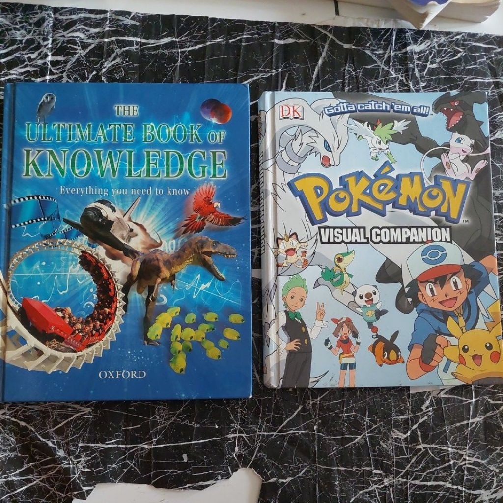 BUKU THE ULTIMATE BOOK OF KNOWLEDGE DAN POKEMON VISUAL COMPANION