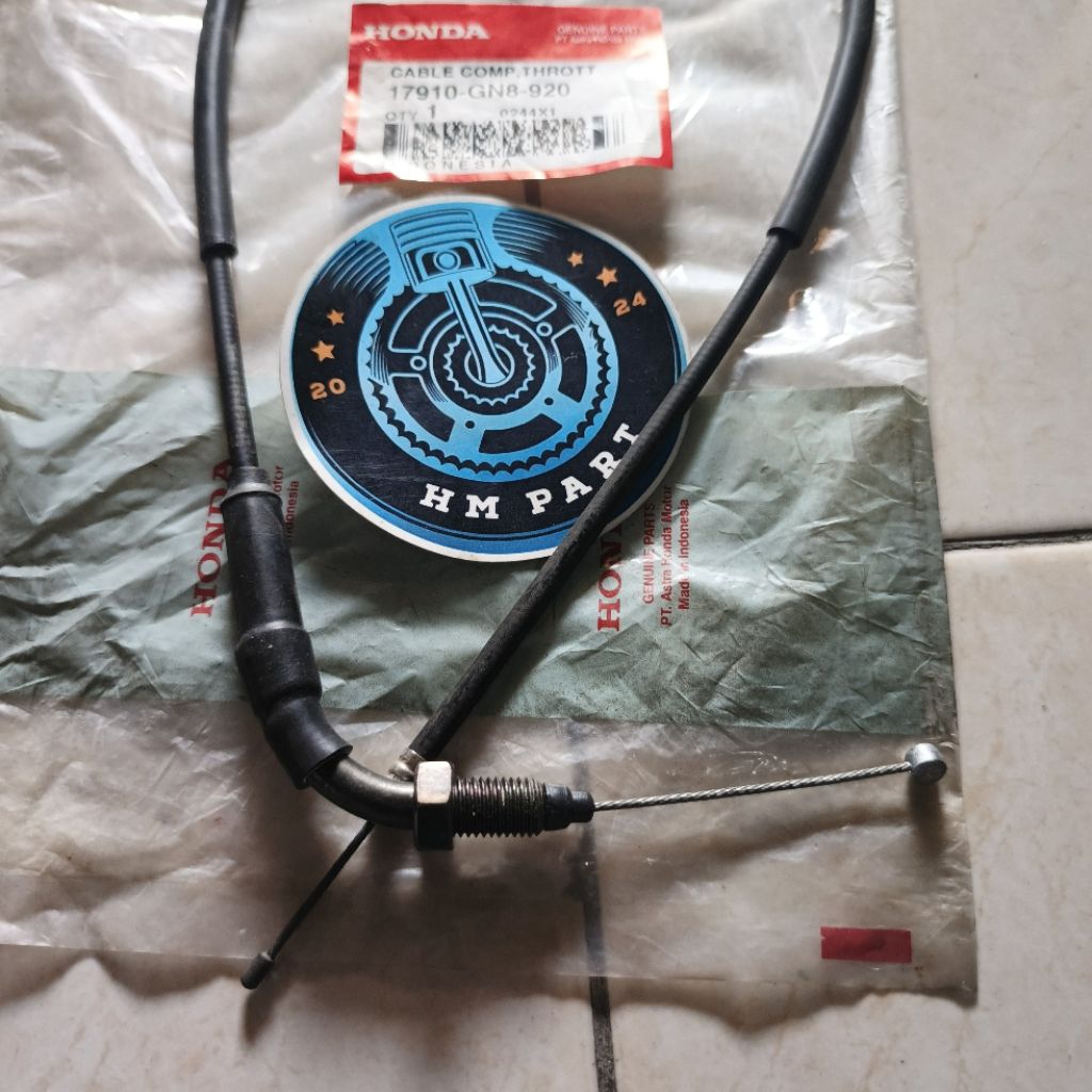 Kabel Gas Honda Astrea Star Prima Original AHM 17910-GN8-920