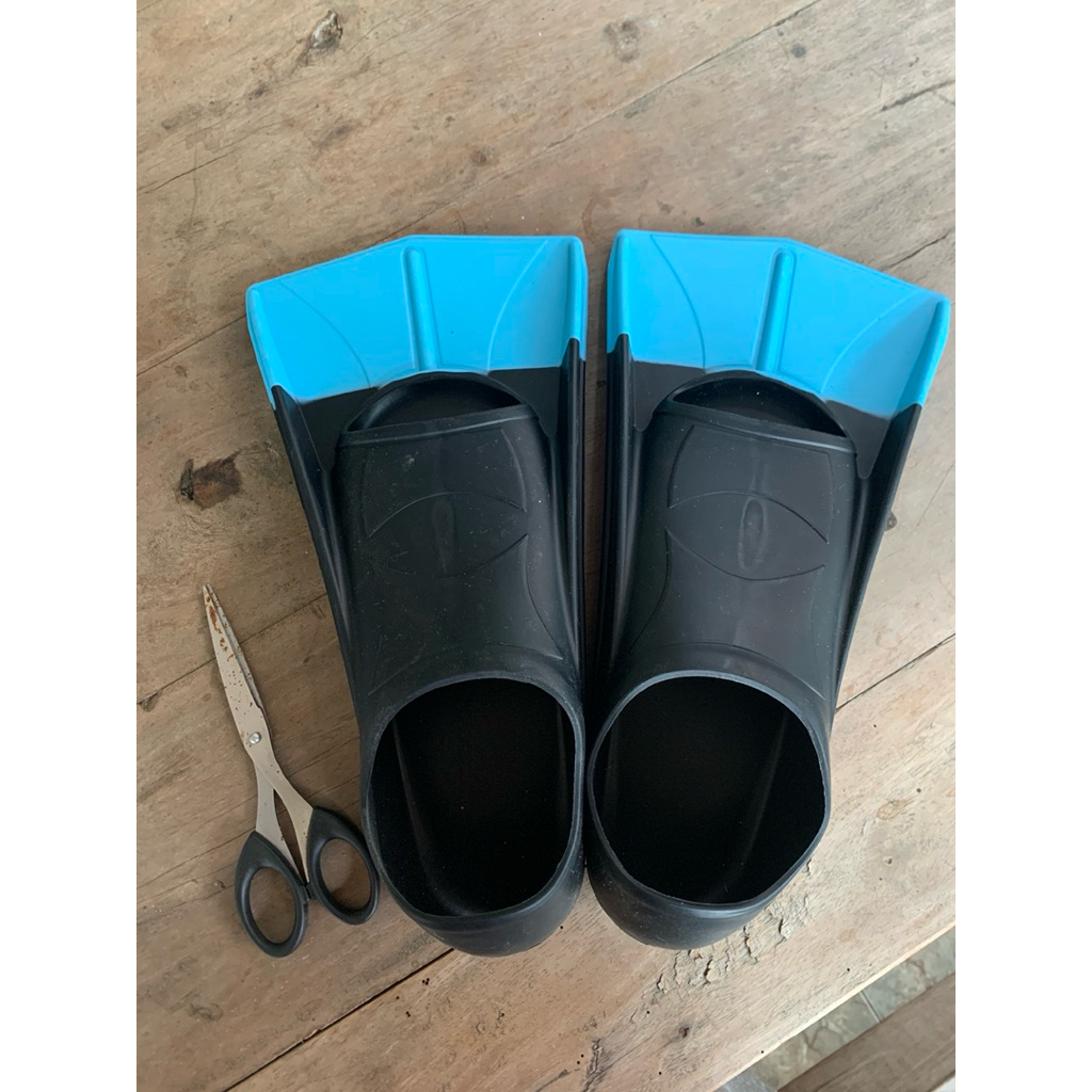 preloved fin kaki katak renang anak