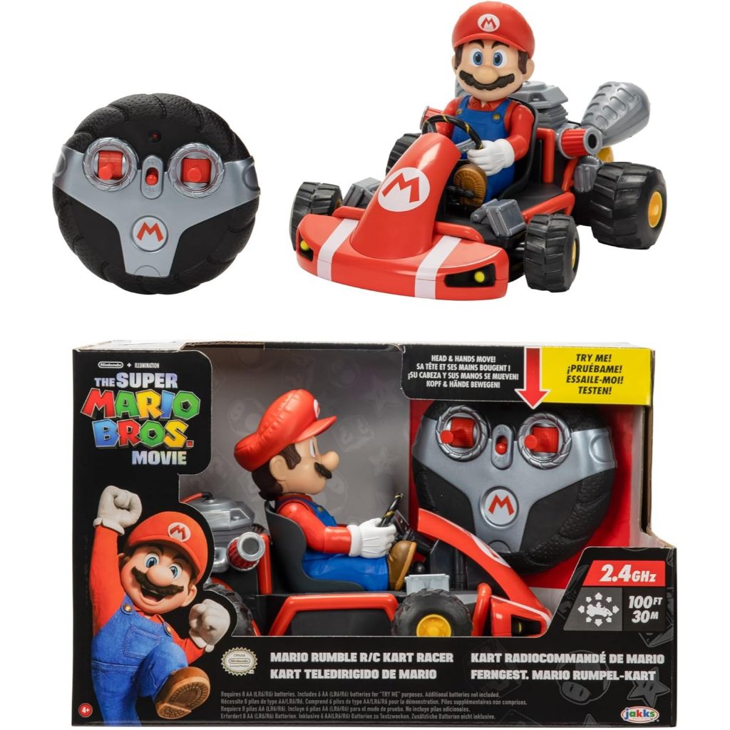 Super Mario BROS. Movie Rumble Kart RC Racer