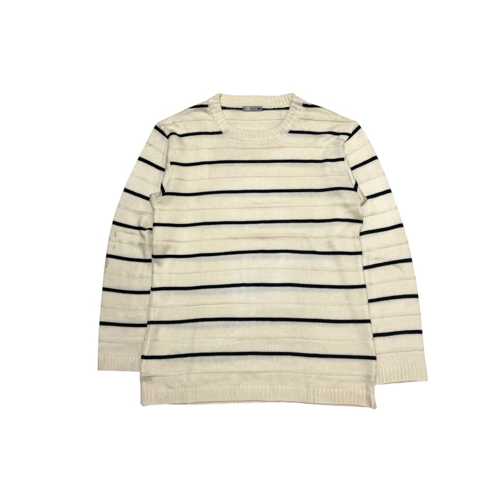 sweater rajut broken white pria uk besar preloved