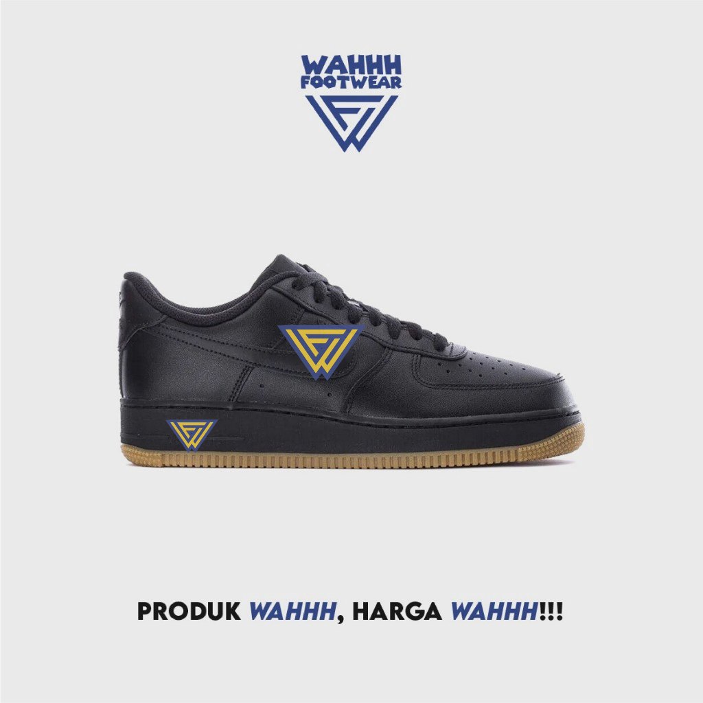 NK Air Force 1 - Black Gum Original Original