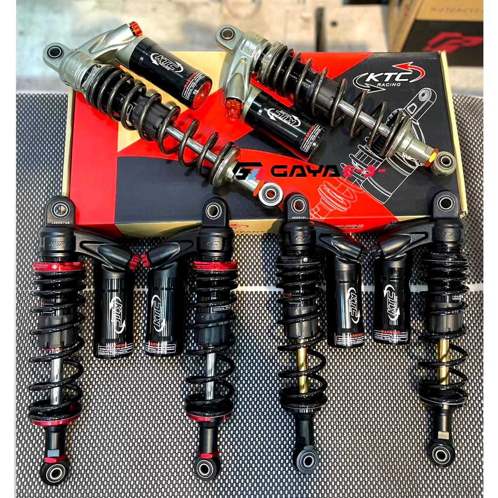 SHOCK BREAKER ORIGINAL KTC RACING GUFO 280MM 320MM 340MM TABUNG ATAS RX KING MEGA PRO CB 150 TIGER W