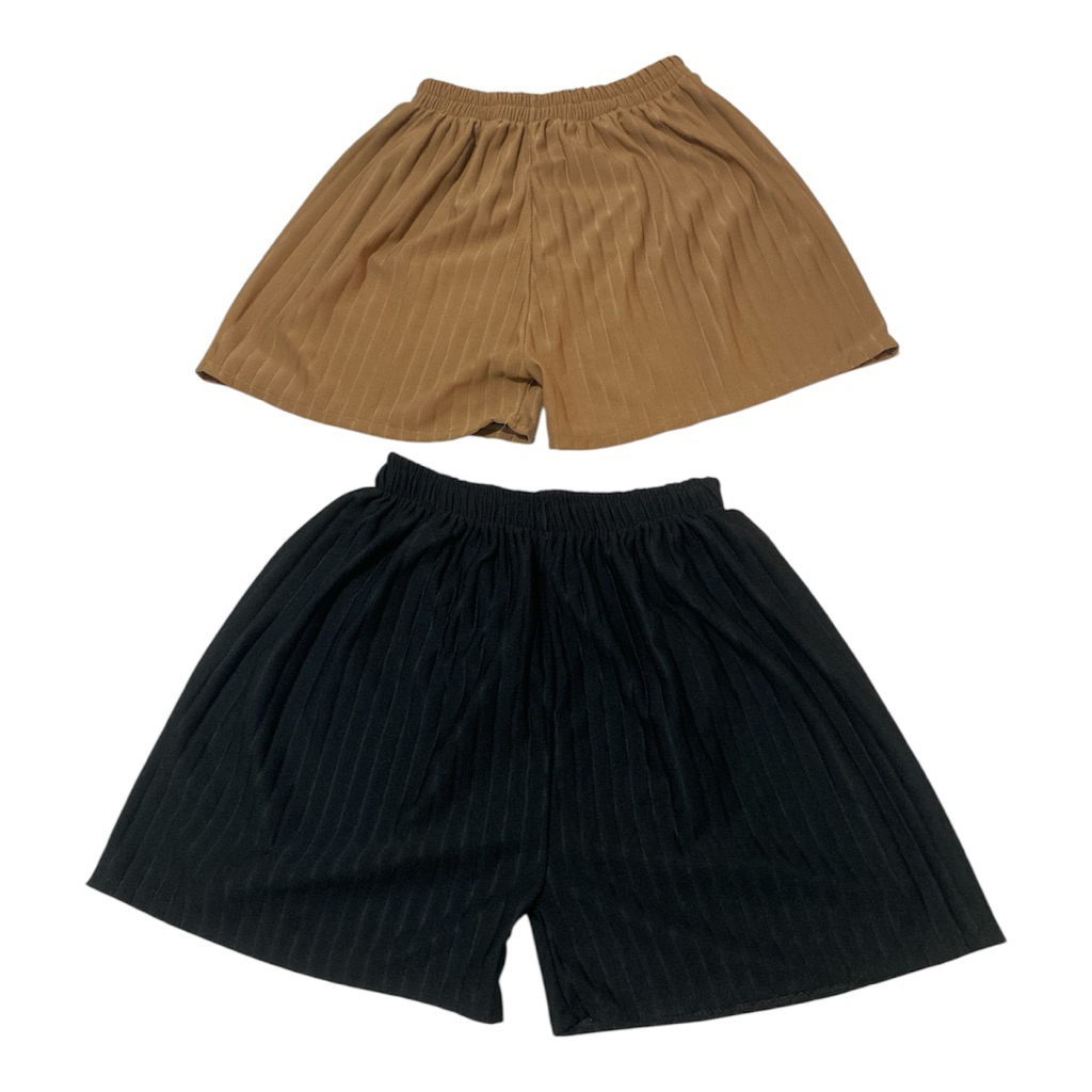 Borongan Celana pendek wanita kaos 2pcs prelovedn