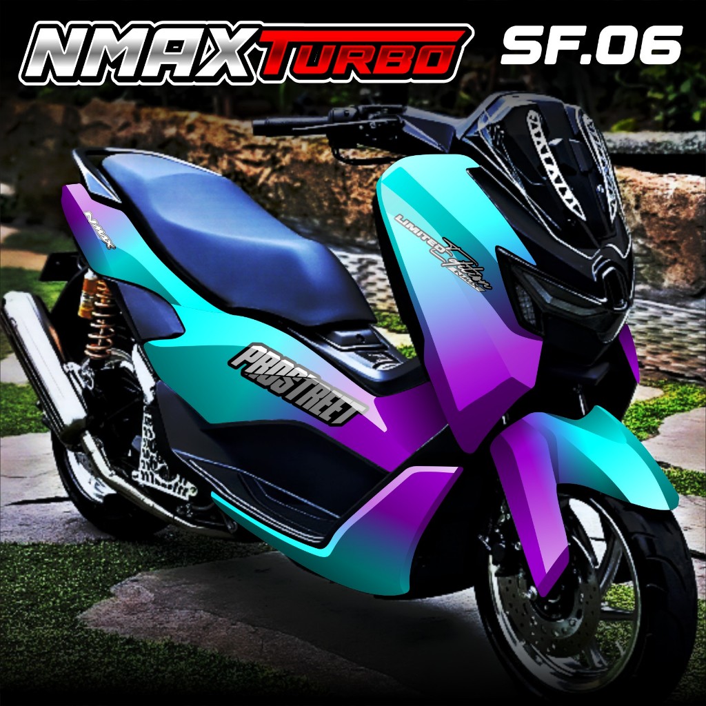 (COD) TERBARU Decal Stiker Motor Yamaha Nmax TURBO NEO S New 2024 2025 Full Body - Decal Modifikasi 