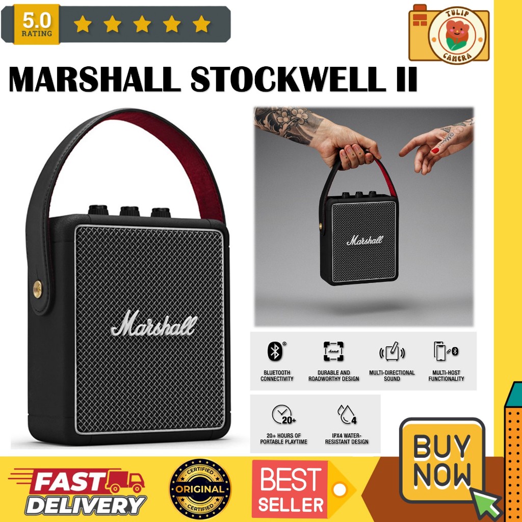 Marshall Stockwell II Portable Bluetooth Speaker