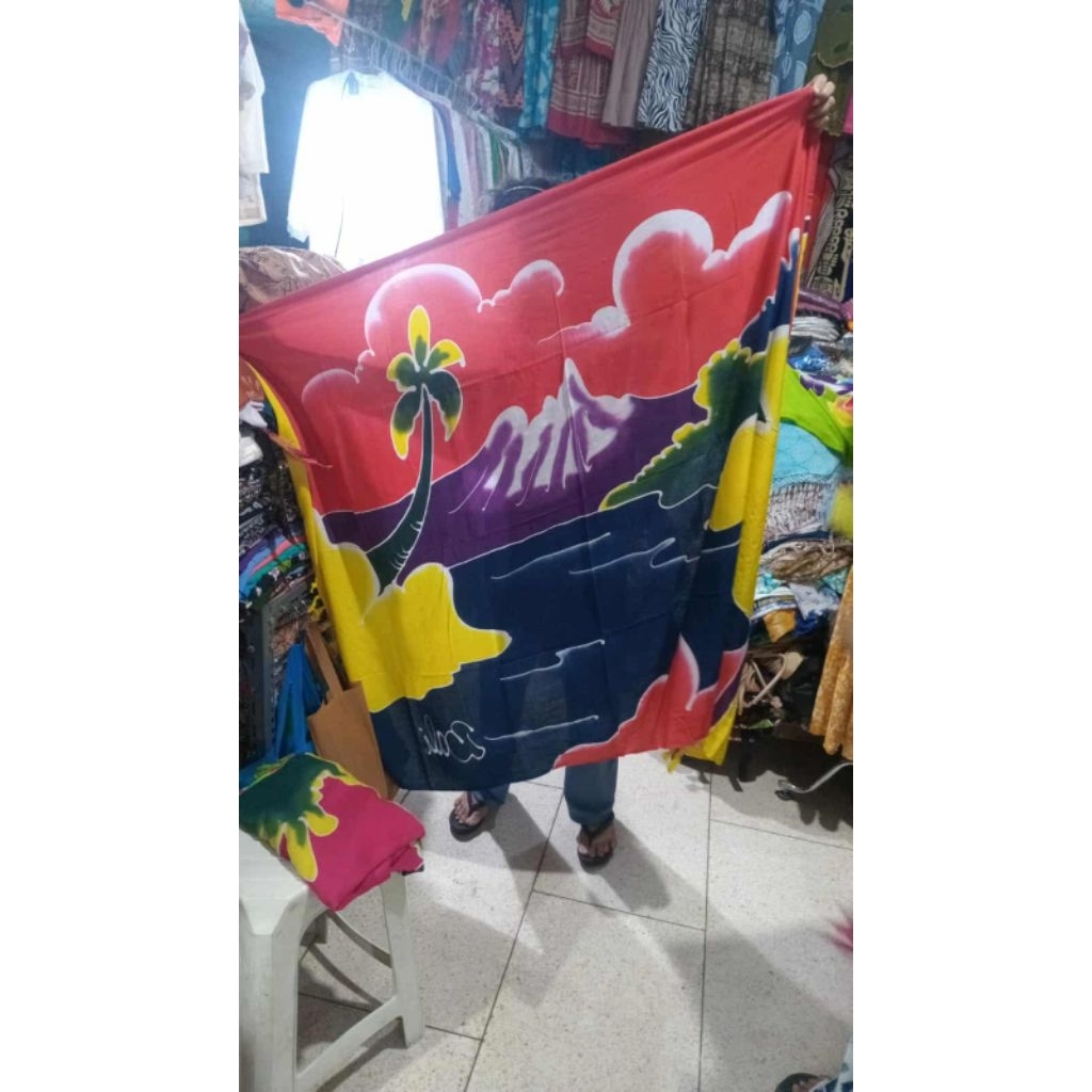 Kain Bali/Sarung Bali Tebal, Halus dan Jumbo