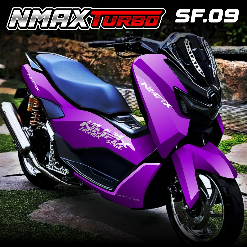 (COD) TERBARU Decal Stiker Motor Yamaha Nmax TURBO NEO S New 2024 2025 Full Body - Decal Modifikasi 