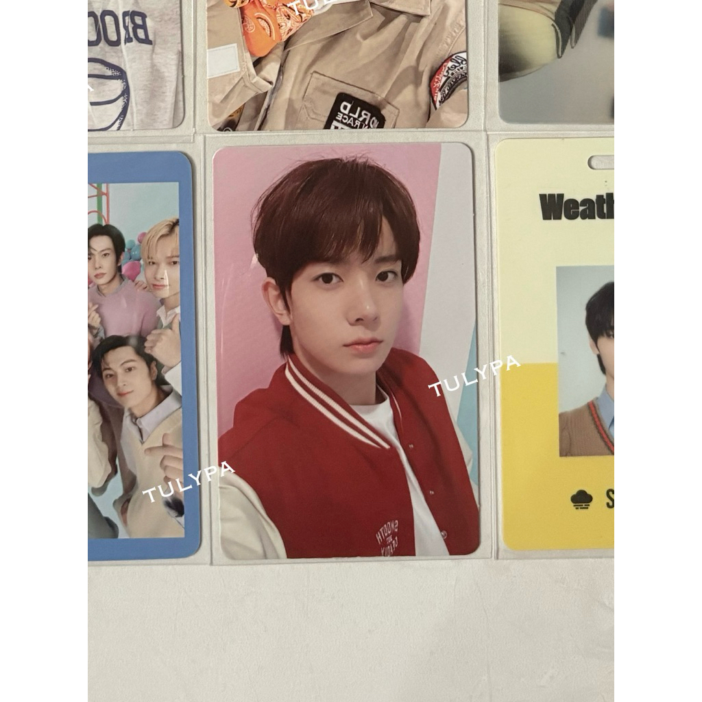 RPC RANDOM PHOTOCARD PC HEESEUNG GGU GGU PACKAGE ENHYPEN READY INA MAKE UP POUCH