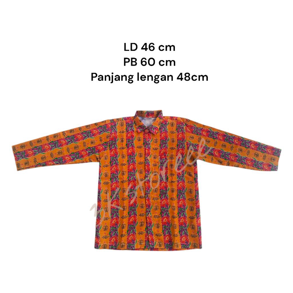 baju batik sd pekanbaru baju batik sd kelas 5 6 pekanbaru lengan panjang